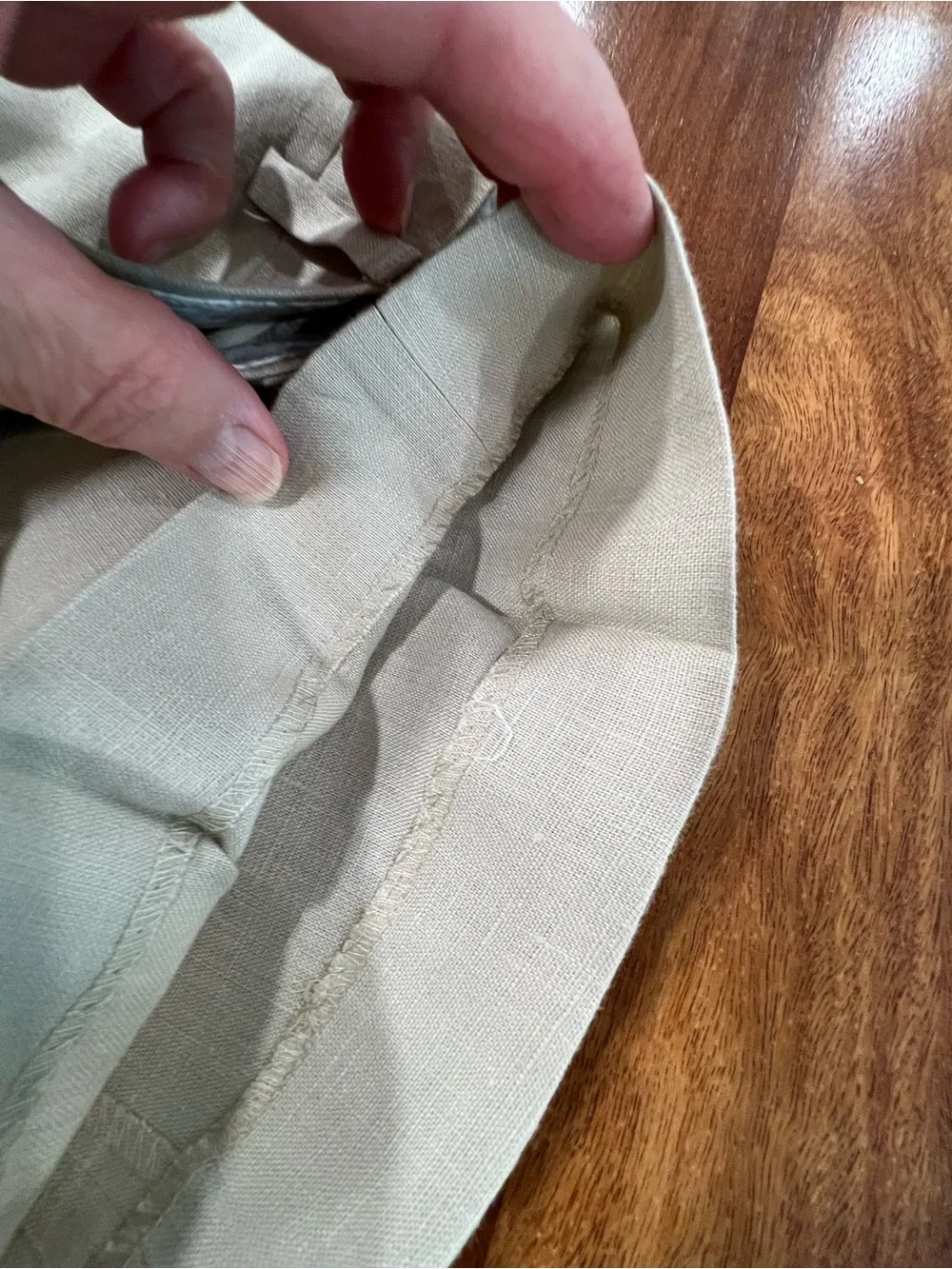 Ralph Lauren Men’s Light Beige Dress Pants - 100% Linen 42/30